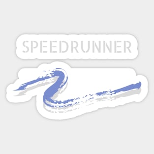 SPEEDRUNNER copy Sticker